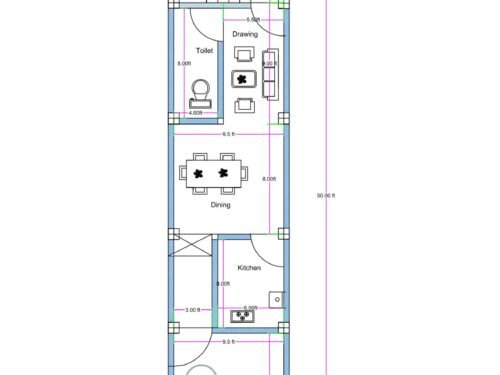 10.5X50 1BHK