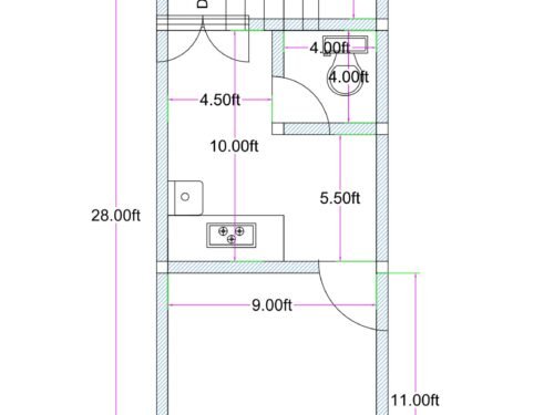 10X28 1BHK