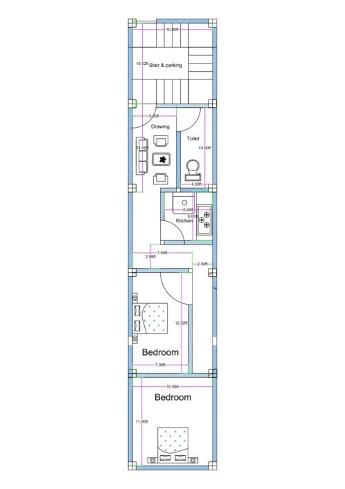 11X56 2BHK