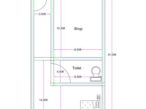13X31 1BHK