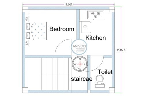 14X17 1BHK