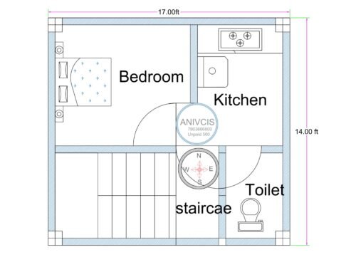 14X17 1BHK
