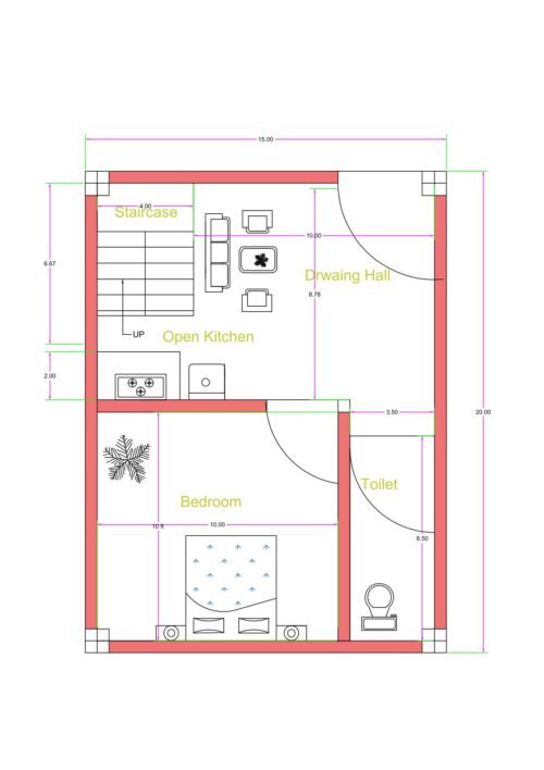 15x20 1BHK