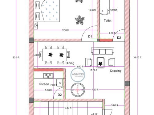 15x34 1BHK