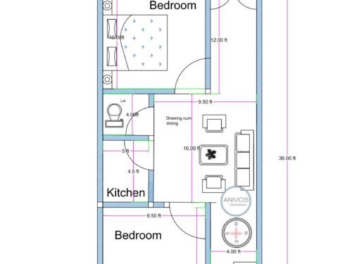 15x36 2BHK