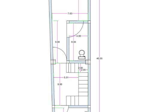 9x40 2BHK
