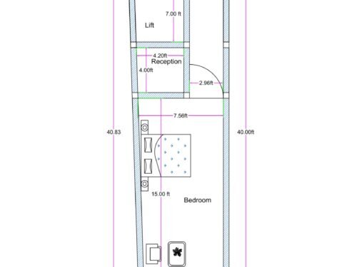 9.1X40 1BHK