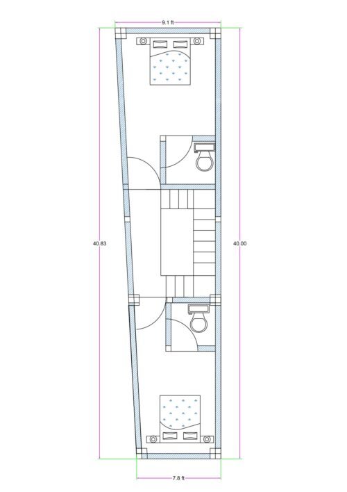 9.1X40 2BHK 2ND FLOOR