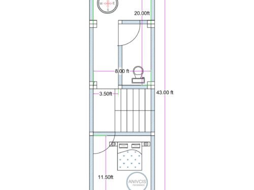9X40 2BHK 2ND FLOOR