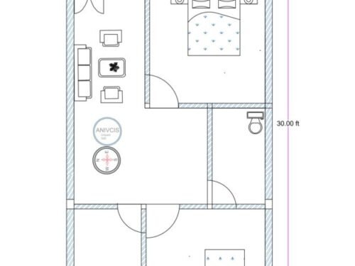 20x30 ft 2BHK