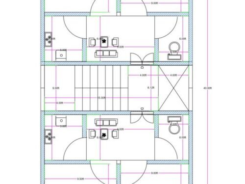 20x40 2 BHK