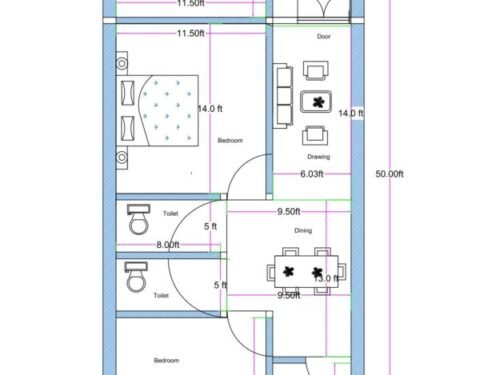 20x55 2BHK 1Shop