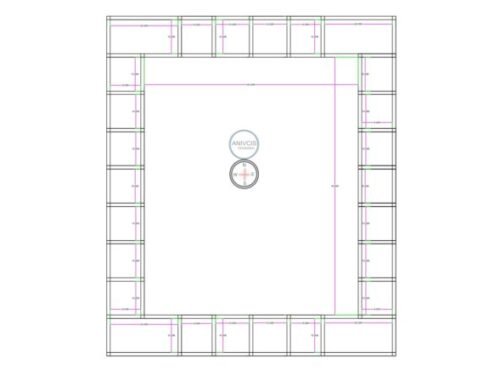 85x100 ft Shopping Mall