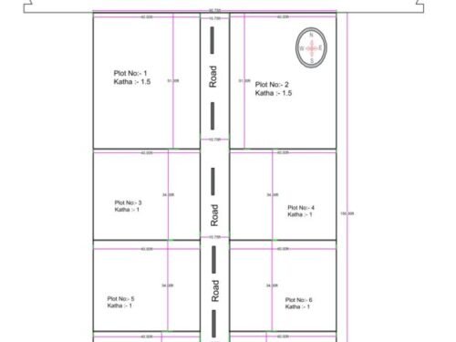 90.75x150 ft Plotting.