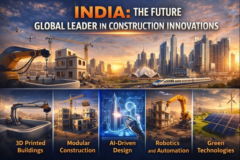 Buildingo- “Future India skyline 2050 showing rapid real estate development and modern construction growth.”1