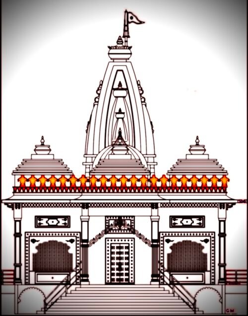 30x30 feet temple design mandir temple plan Buildingo. house plan beautiful
